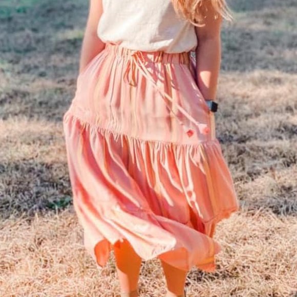 Matilda Jane Apricot Tree Skirt NWT - Picture 4 of 7